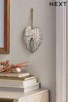 White Angel Wings Hanging Decoration