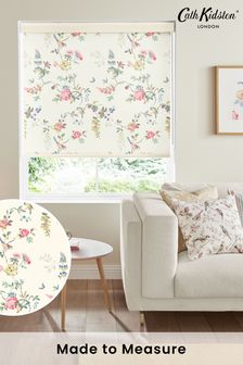 Cath Kidston White Birds and Roses Multi Made to Measure Roller Blind
