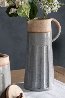 Gallery Home Grey Slate Fairfax Pitcher Vase