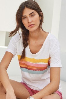 next white t shirt