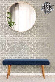 Art For The Home Gold Superfresco Colours Milan Brick Wallpaper