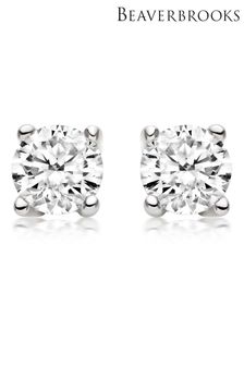 Beaverbrooks 18ct Diamond Stud Earrings