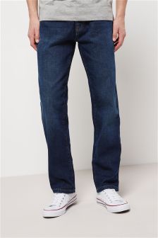 Mens Loose Fit Jeans | Stretch & Belted Baggy Jeans | Next UK