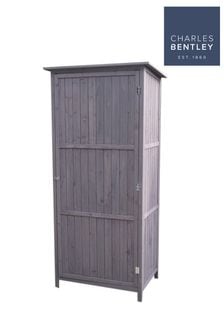 Grey Wooden Storage Shed By Charles Bentley (657206) | £280