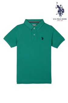 baby boy green polo shirt