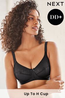 Black Total Support Non Wire Full Cup Bra (658459) | £20