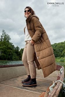 Emma Willis Long Padded Duvet Coat