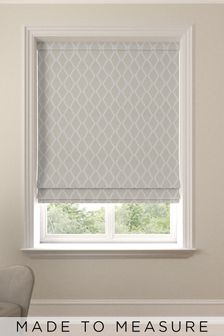 Oyster Natural Taylor Made To Measure Roman Blind