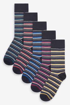 Stripe Socks 5 Pack