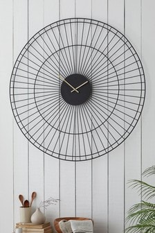 Extra Large Wire Wall Clock