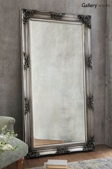 Gallery Home Pewter Grey Isabella Floor Mirror By Gallery (673350) | £265