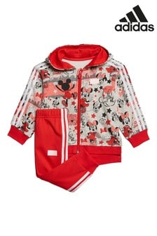 red adidas baby tracksuit