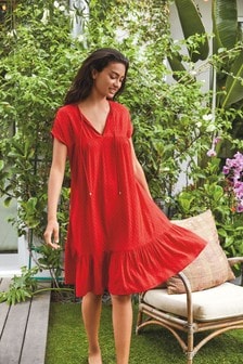 red summer dresses uk