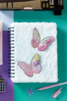 Fluffy Butterfly Notebook