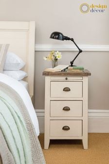 Cotswolds 3 Drawer Bedside Chest by Design Decor