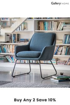 Gallery Home Blue Fessy Chair