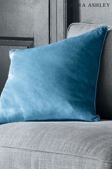 Seaspray Blue Nigella Large Square - Feather Filled Cushion