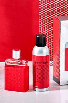 Code Red 100ml Eau de Toilette and 200ml Body Spray Gift Set