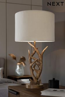 Natural Antler Table Lamp (717962) | £65