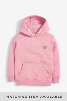 ladies baby pink hoodie