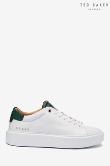 leather ted baker womens trainers