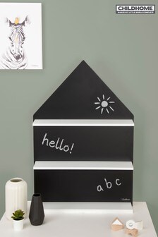 Childhome Black Kids Chalk Board And Shelf (722435) | £50