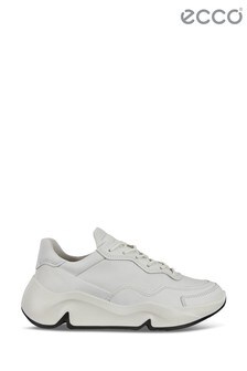 ECCO White Chunky Sneaker W Lace Trainers