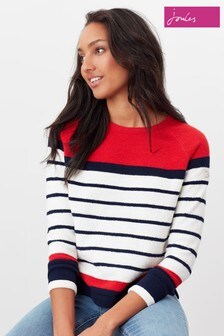 red knitwear ladies