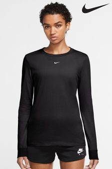 Nike Black Essential Long Sleeve T-Shirt (730758) | £33