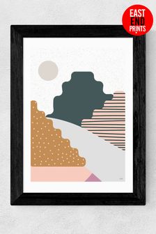 East End Prints Black Mountains Print by Lina Gobeta