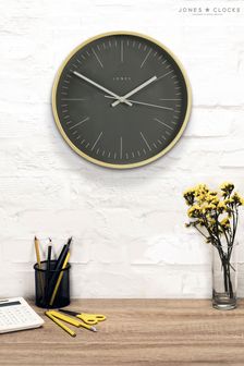 Jones Clocks Natural A Modern Plywood Case Wall Clock