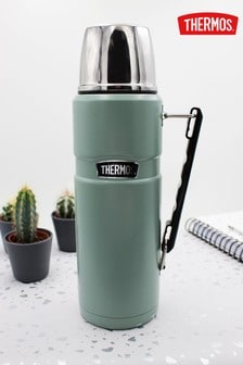 Thermos Duck Egg Teal Blue 1.2L Stainless King Flask