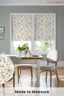 Sage Apricot Summer Palace Made to Measure Roman Blinds