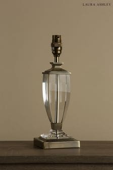 Brass Carson Polished Nickel Crystal Small Table Lamp Base