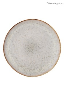 Bloomingville Grey Sandrine Stoneware Plate