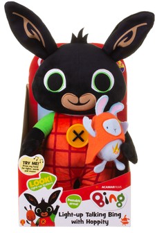 Light-Up Talking Bing With Hoppity Soft Toy