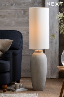 Grey Lydford Floor Lamp (769036) | £160