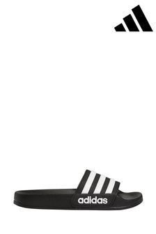 adidas Black Adilette Shower Junior And Youth Sliders (770131) | £15