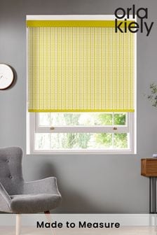 Orla Kiely Yellow Tiny Stem Made To Measure Roller Blind (771733) | £58