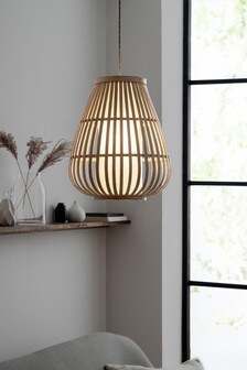 Natural Kita Easy Fit Pendant Lamp Shade