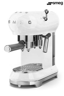 Smeg White Espresso Coffee Machine