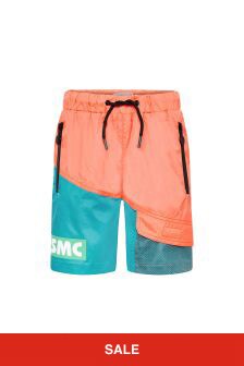 Stella McCartney Kids Boys Orange Swim Shorts