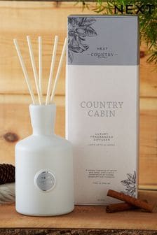 Country Luxe Country Cabin Woody Fragranced Reed 400ml Diffuser (776943) | £28