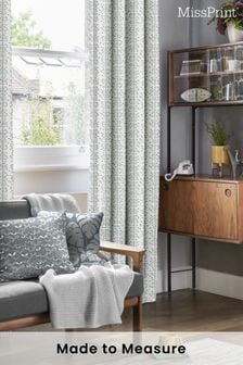 MissPrint Grey Muscat Small Made To Measure Curtains