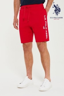 U.S. Polo Assn. Red Sport Shorts