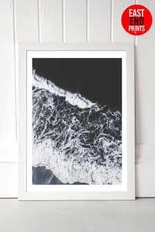 East End Prints White Sea Lace Print