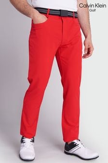 next red trousers