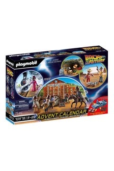 Playmobil UK 70576 Back to the Future Part lll Advent Calendar