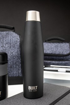 BUILT Black Apex 540ml Water Bottle