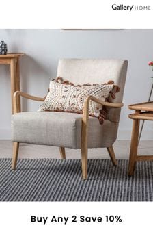 Gallery Home Natural Linen Cream Chedworth Armchair